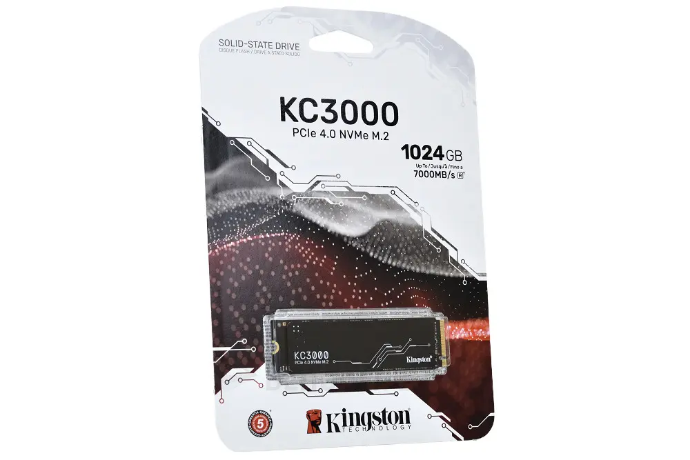 Kingston KC3000 1TB GEN 4 NVME SSD