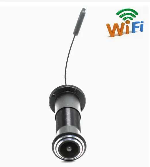 wifi 大門 廣角鏡 wifi 防盜眼 wifi 鏡頭 ( 不含電池)  pinhole cctv 