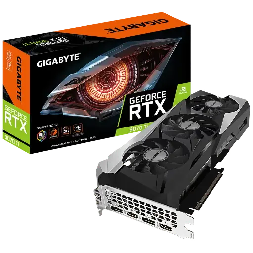 Gigabyte Geforce RTX 3070 ti Gaming OC 8G ｜ 3070 ti 效能