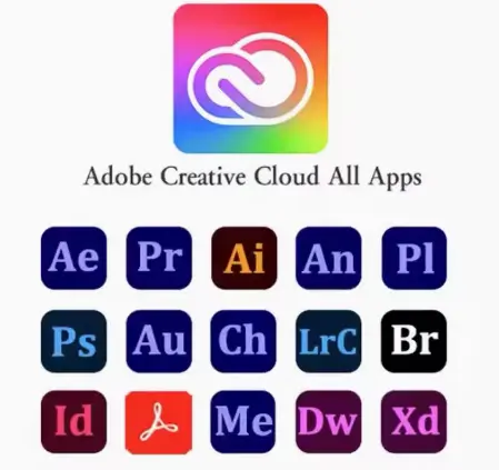 Adobe Creative Suite 正版 1年期 +100G Cloud Storage (  photoshop 正版  , illustrator 正版  , Lightroom , Indesign , Acrobat DC PRO ....)